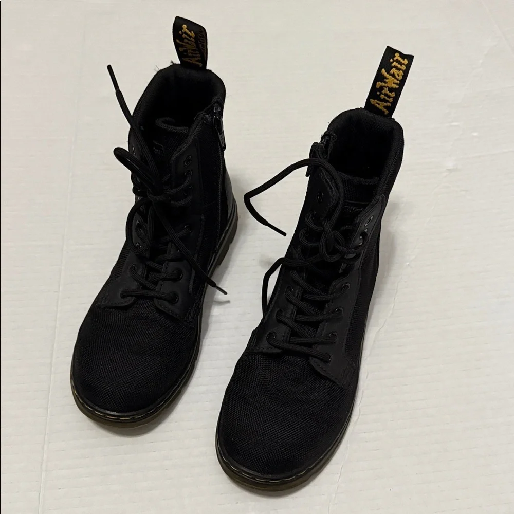 Dr. Martens - Junior Combs - Black - Size US3 - Good Used Condition!!